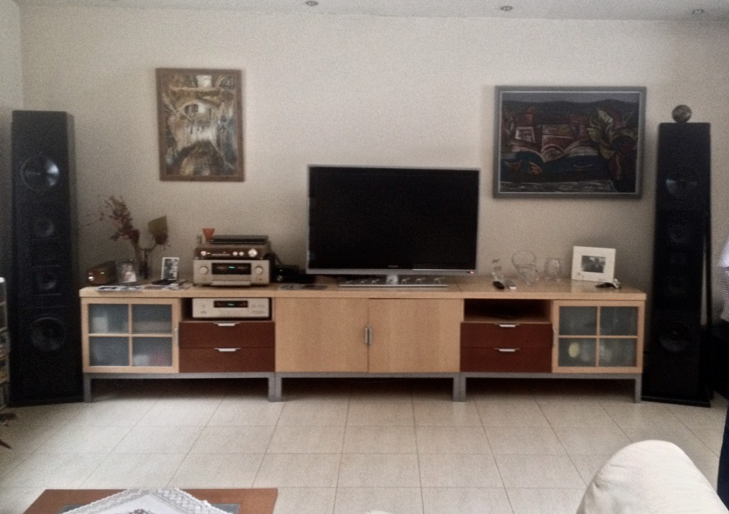 Speaker set up using all components