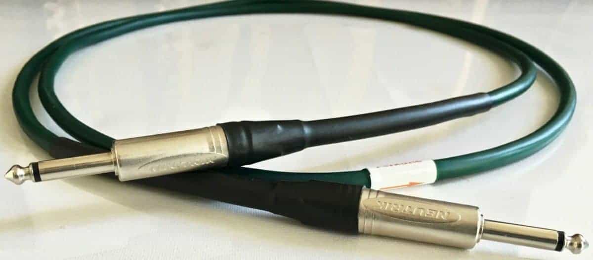 Guitar audiophile cable