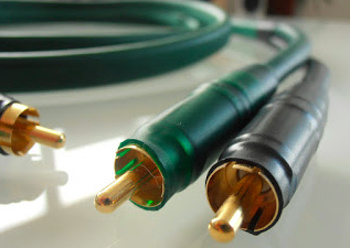 close up of cable ends