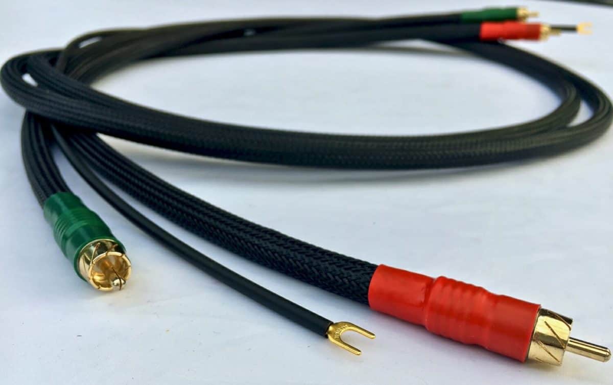 RCA turntable cable
