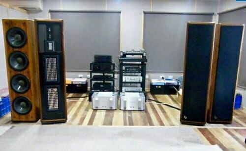 Audiophile system set up