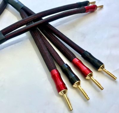 Bi-wire speaker cable three meter