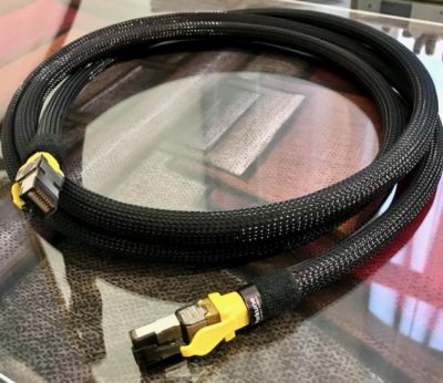 Shielding Cat 8 network cable