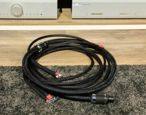 Matrix speaker and power cables