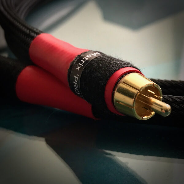 Perkunwe audiophile cables I matrix PRO interconnect cable